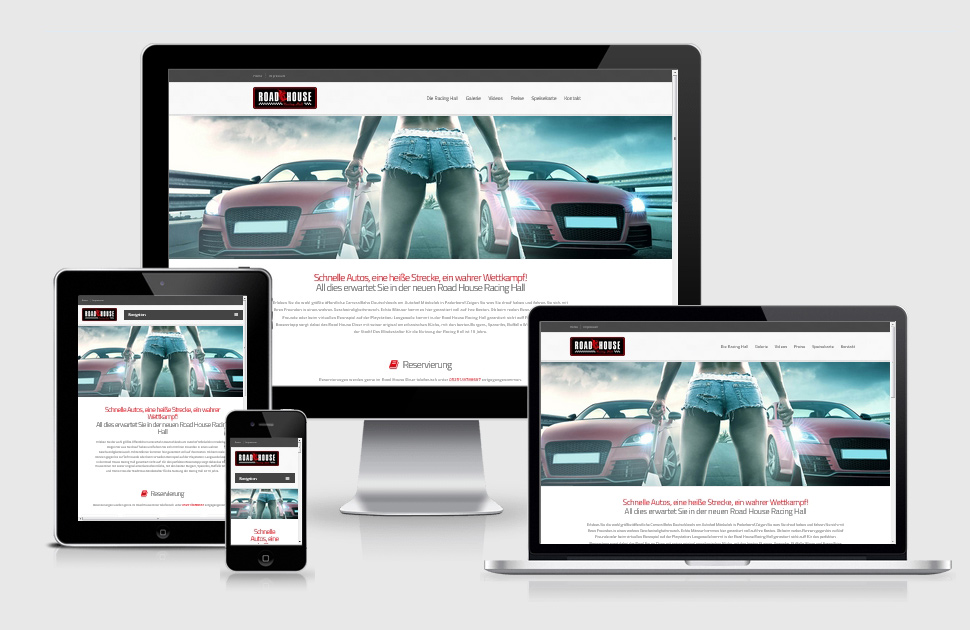 Road House Racing Hall - Projektansicht 9