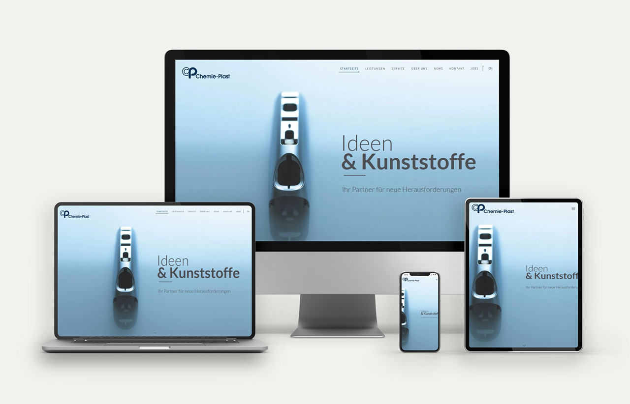 Chemie-Plast – Webdesign Referenz peer04