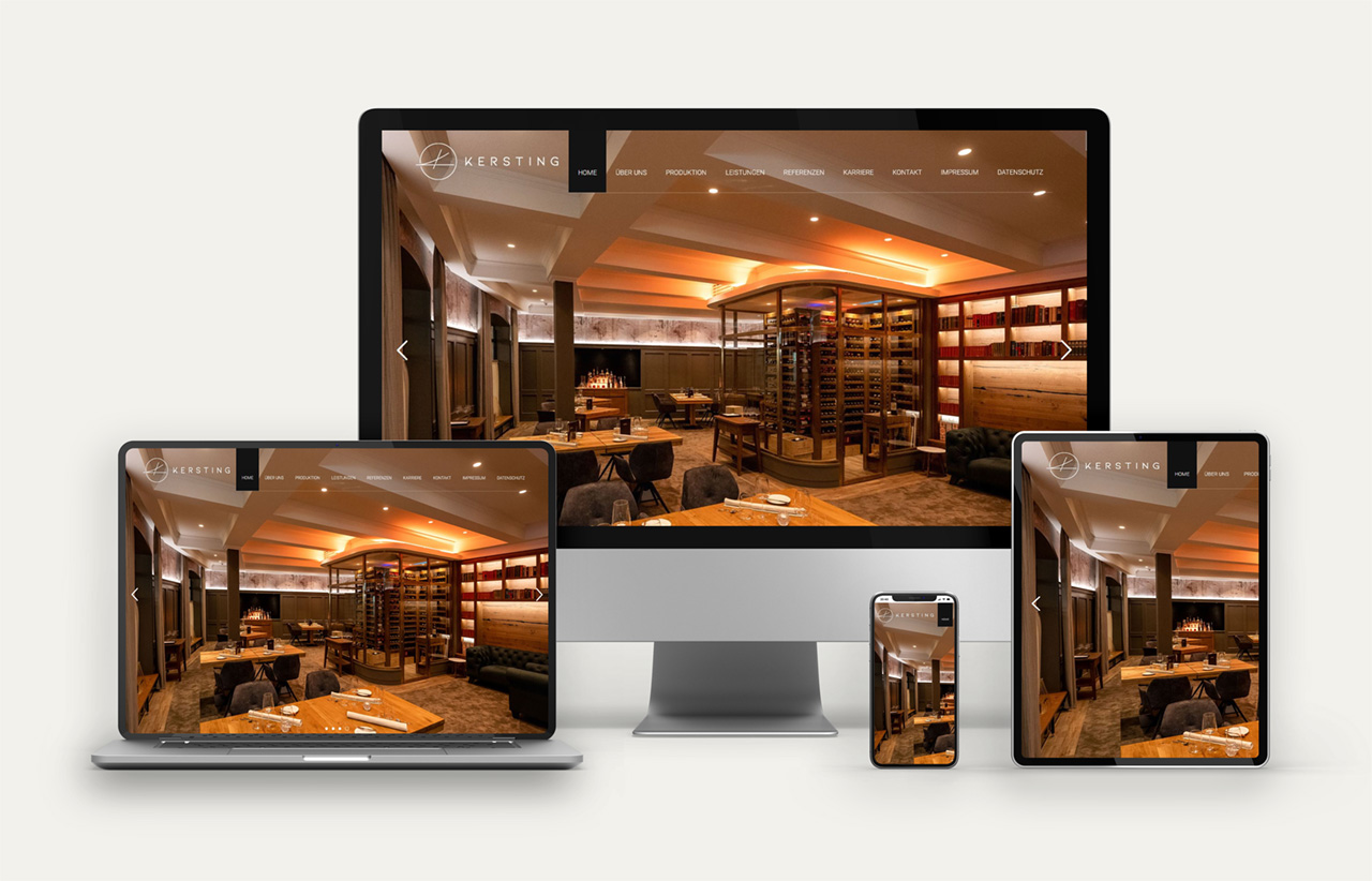 Kersting Objekteinrichtungen – Webdesign Referenz peer04
