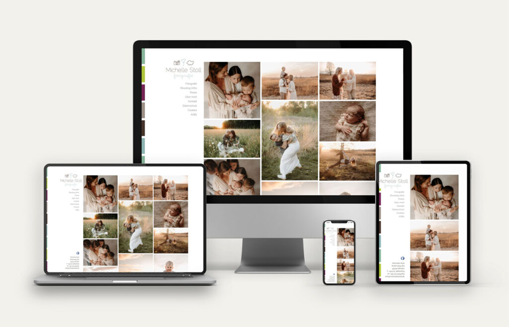 Michelle Stoll Fotografie – Webdesign Referenz peer04